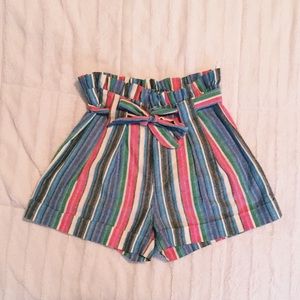 ✨Striped High Waisted Shorts✨